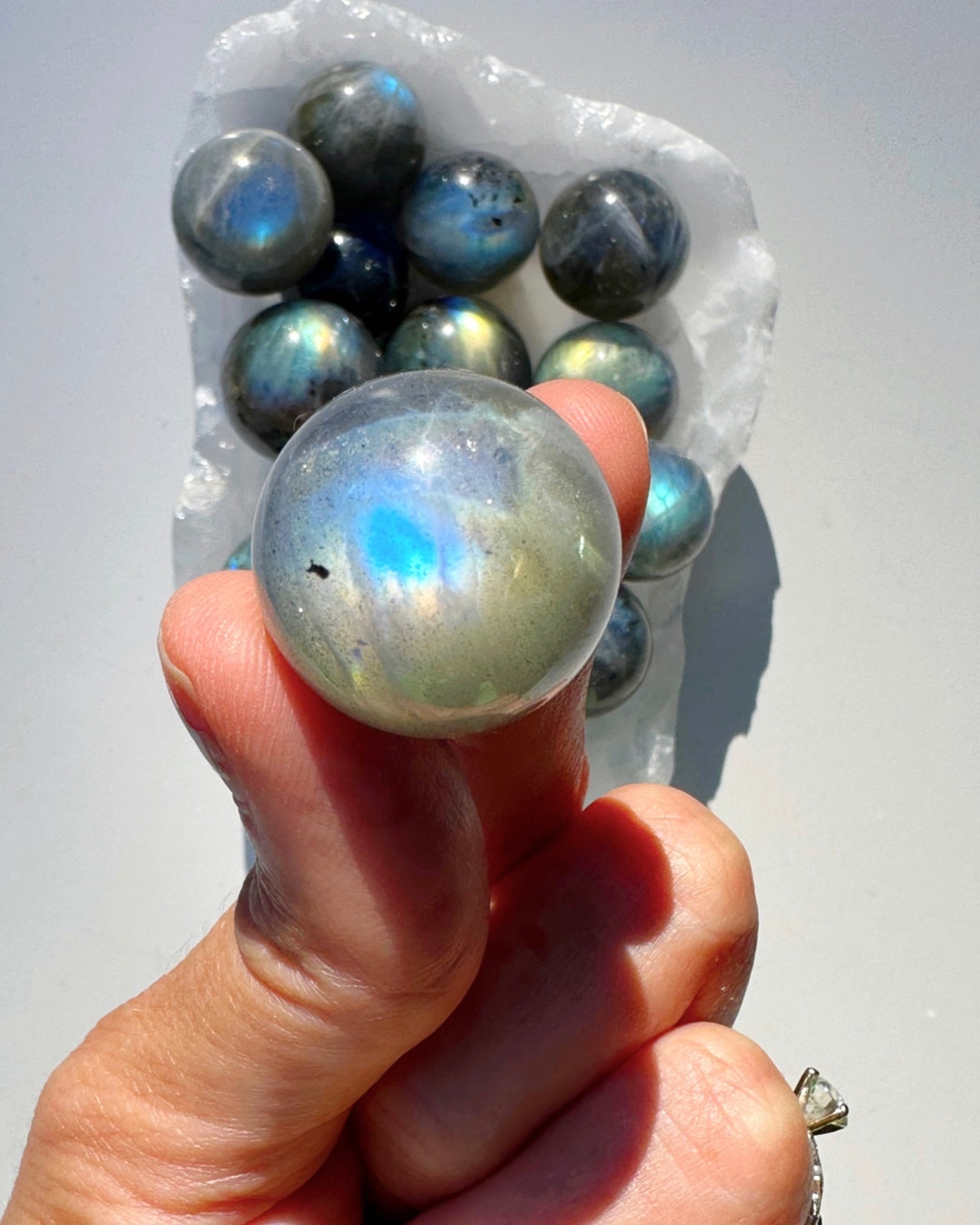 Labradorite Mini Spheres AAA Baltic Mermaid
