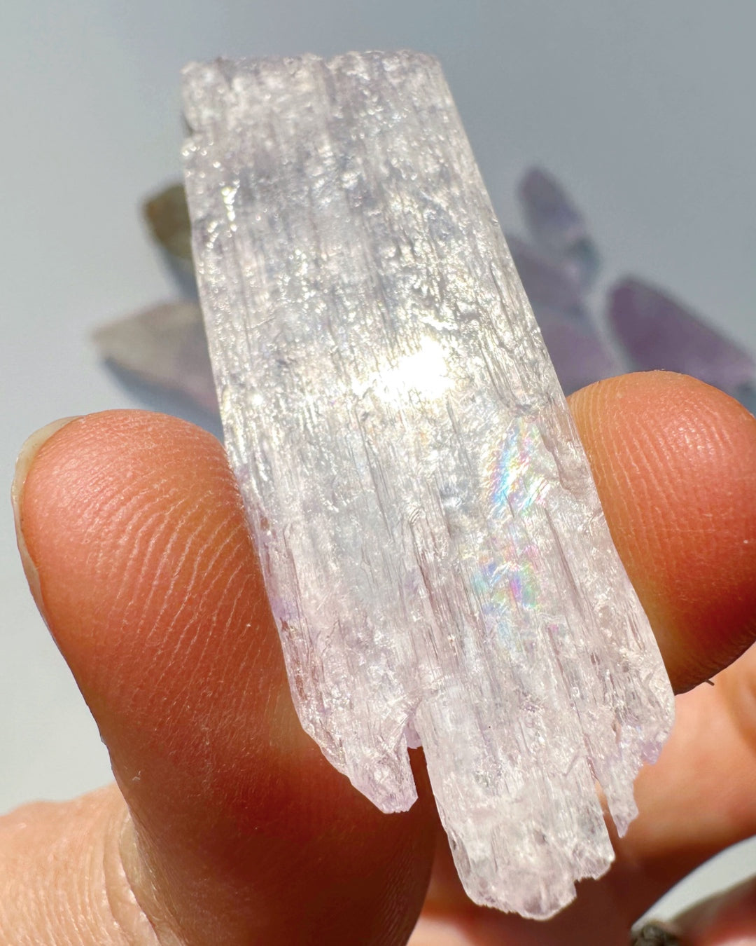 Raw Kunzite Baltic Mermaid