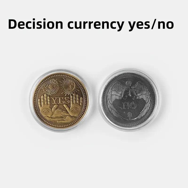 Decision-Making Yes/No Coin Classic Variable