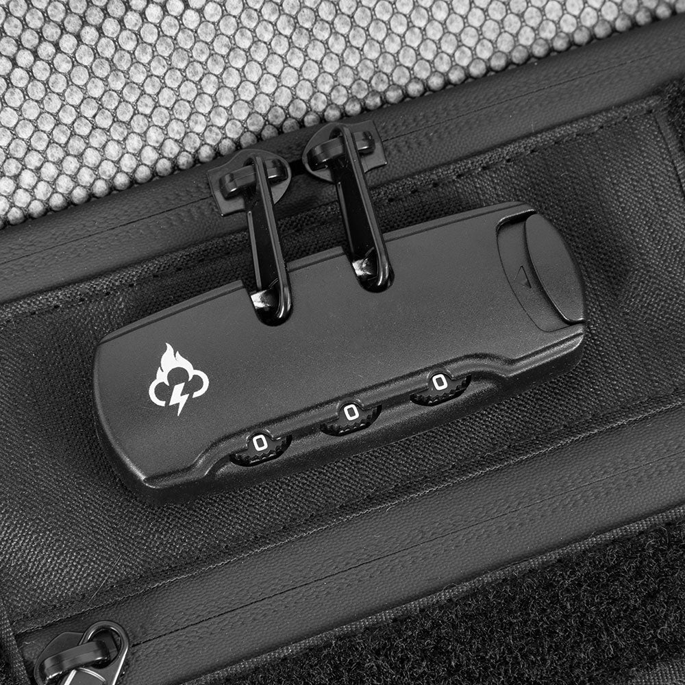 Essential Smell Proof Travel Wallet - Fashionable, Discreet + Hidden Lock (FireBar Labs x PBAL) Safely Fashion Powered by FireBar Labs