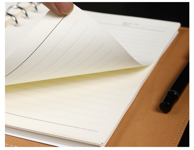 A5 leather buckle 6-hole clip notebook FLIPSTYLEZLLC
