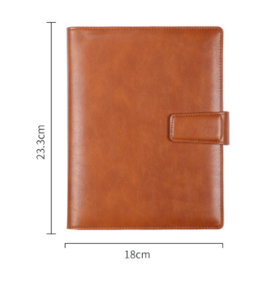 A5 leather buckle 6-hole clip notebook FLIPSTYLEZLLC