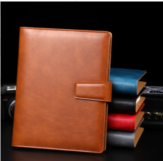 A5 leather buckle 6-hole clip notebook FLIPSTYLEZLLC