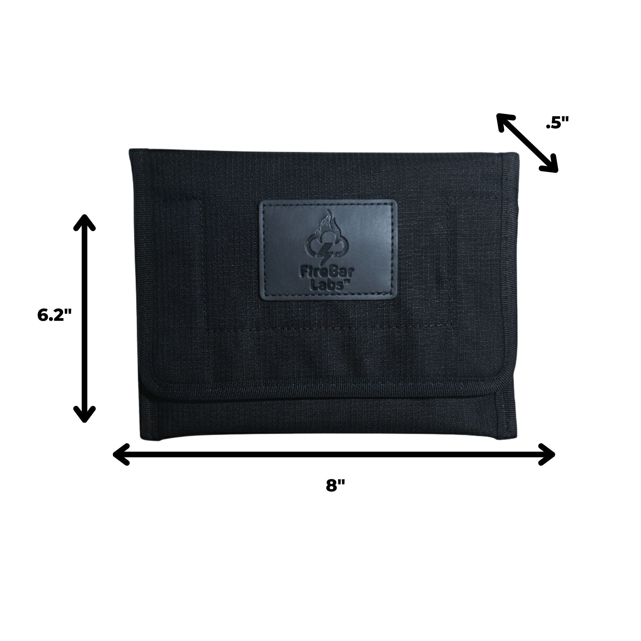 Essential Smell Proof Travel Wallet - Fashionable, Discreet + Hidden Lock (FireBar Labs x PBAL) Safely Fashion Powered by FireBar Labs