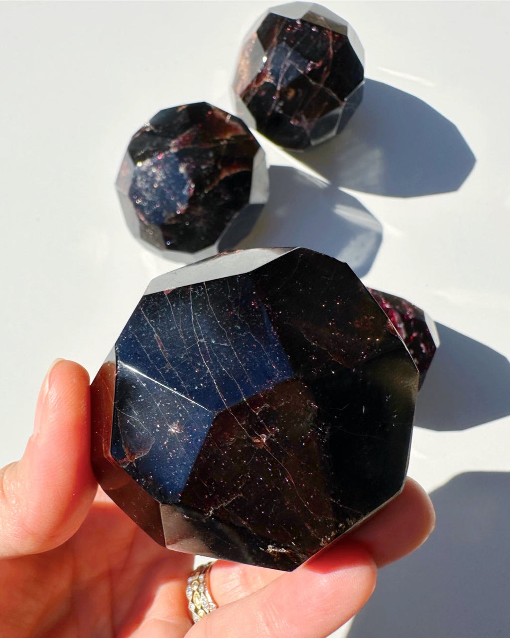Almandine Garnet - AAA Baltic Mermaid