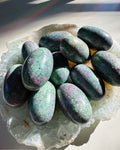 Ruby in Fuchsite Lingams Baltic Mermaid