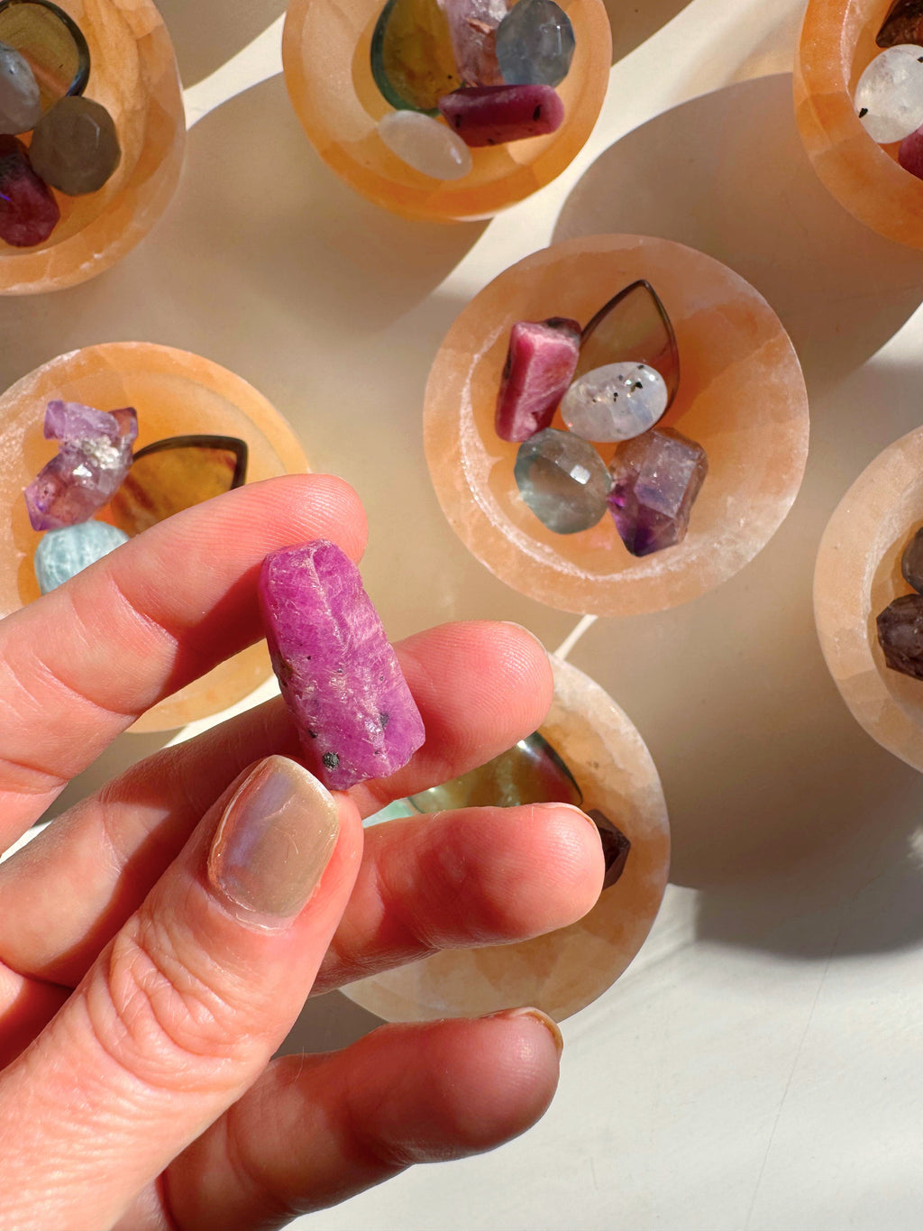 Creative Crystal Energy Gems Set Baltic Mermaid