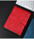 A5 leather buckle 6-hole clip notebook FLIPSTYLEZLLC