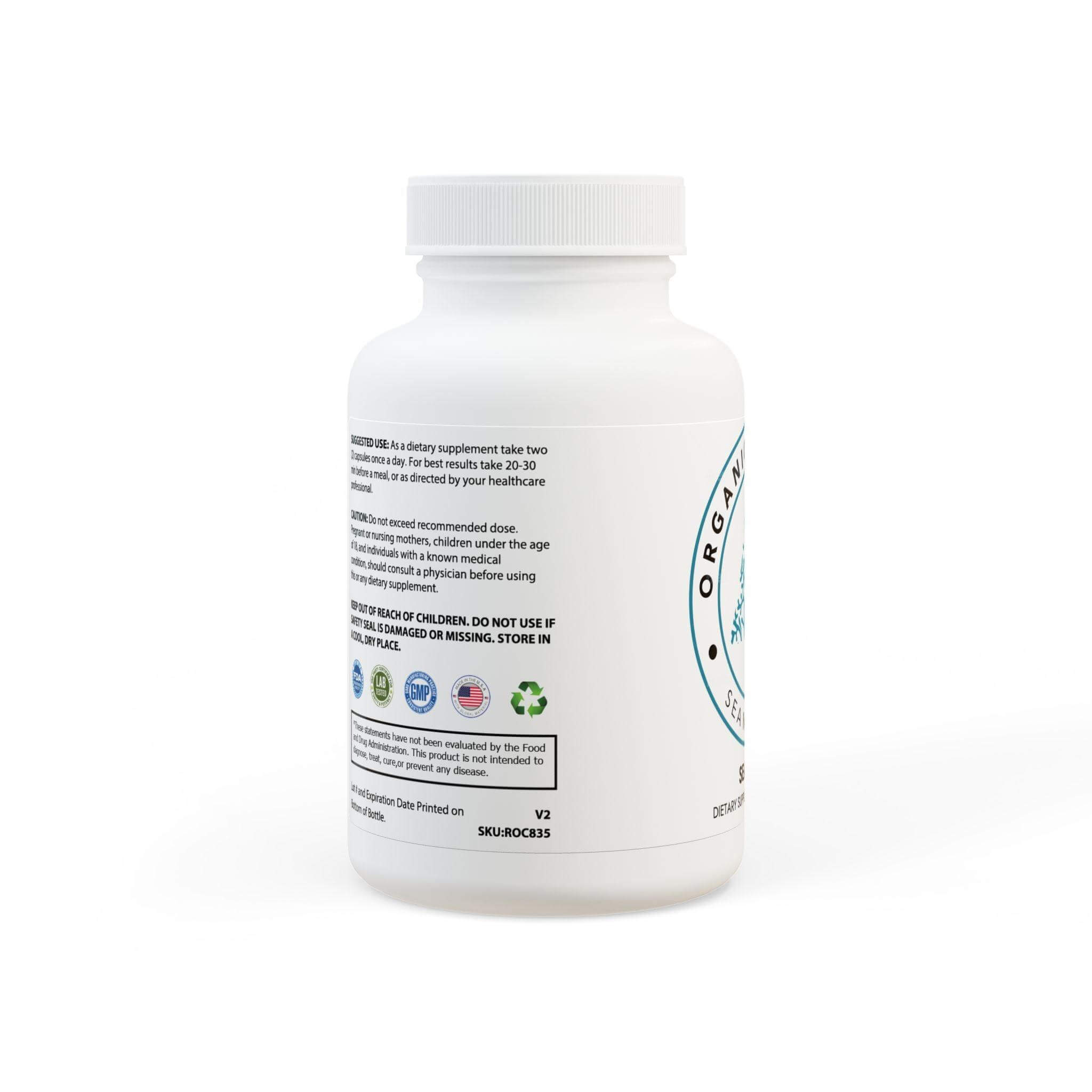 Organic Sea Moss Capsules | Sea Moss Benefits | Sea Moss Capsules Near Me Organic Goddess Sea Moss Gel