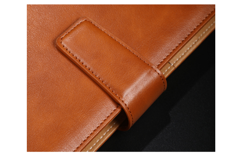 A5 leather buckle 6-hole clip notebook FLIPSTYLEZLLC