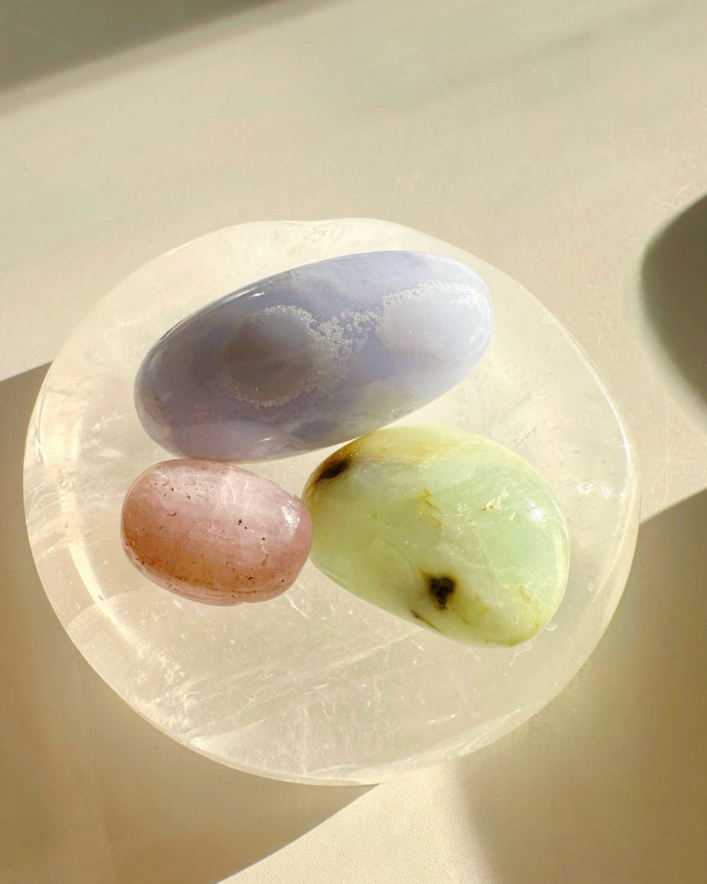 Clear Quartz Sphere Stand/Small Dish Baltic Mermaid