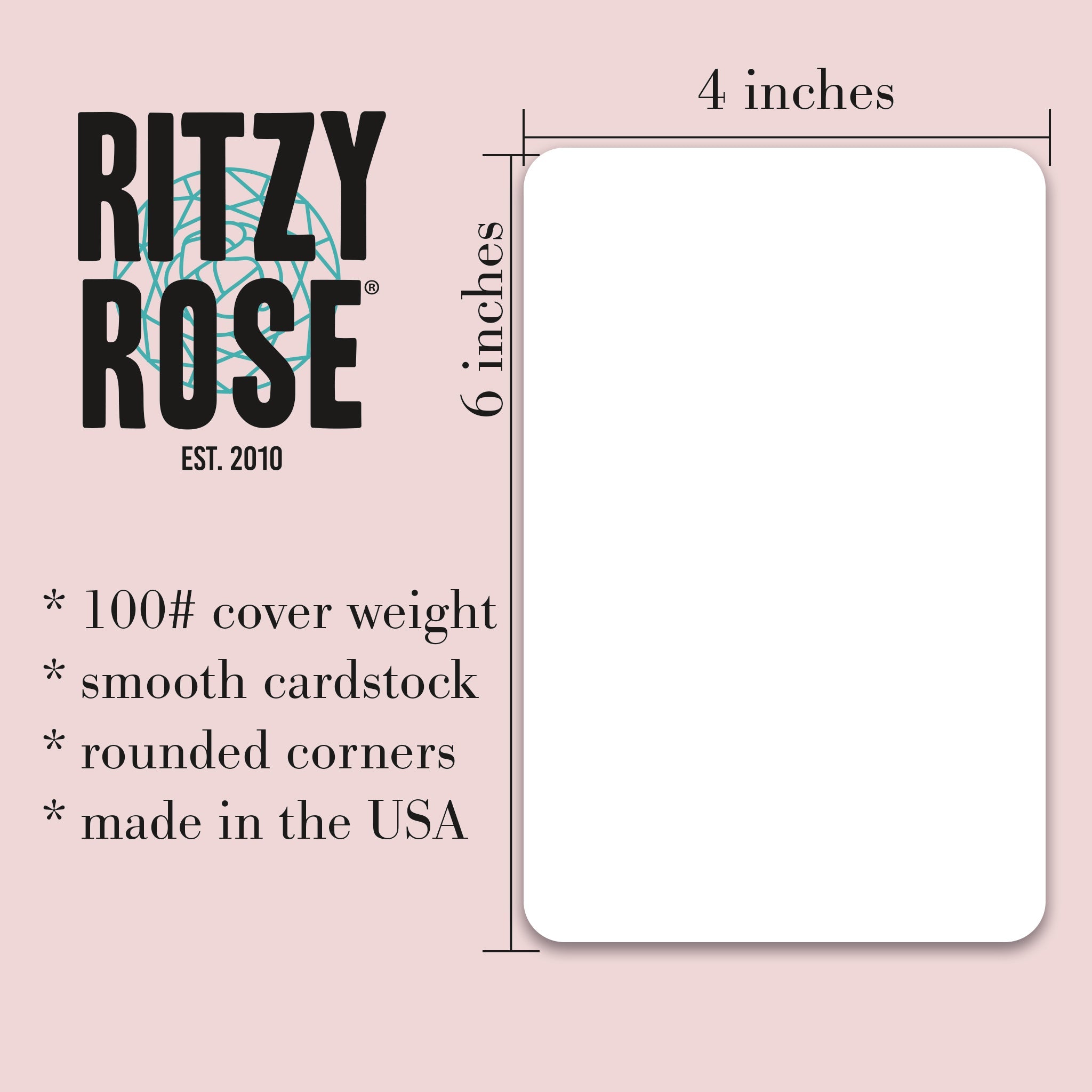 Self-Love Affirmation Cards, Deck of 16 RITZY ROSE