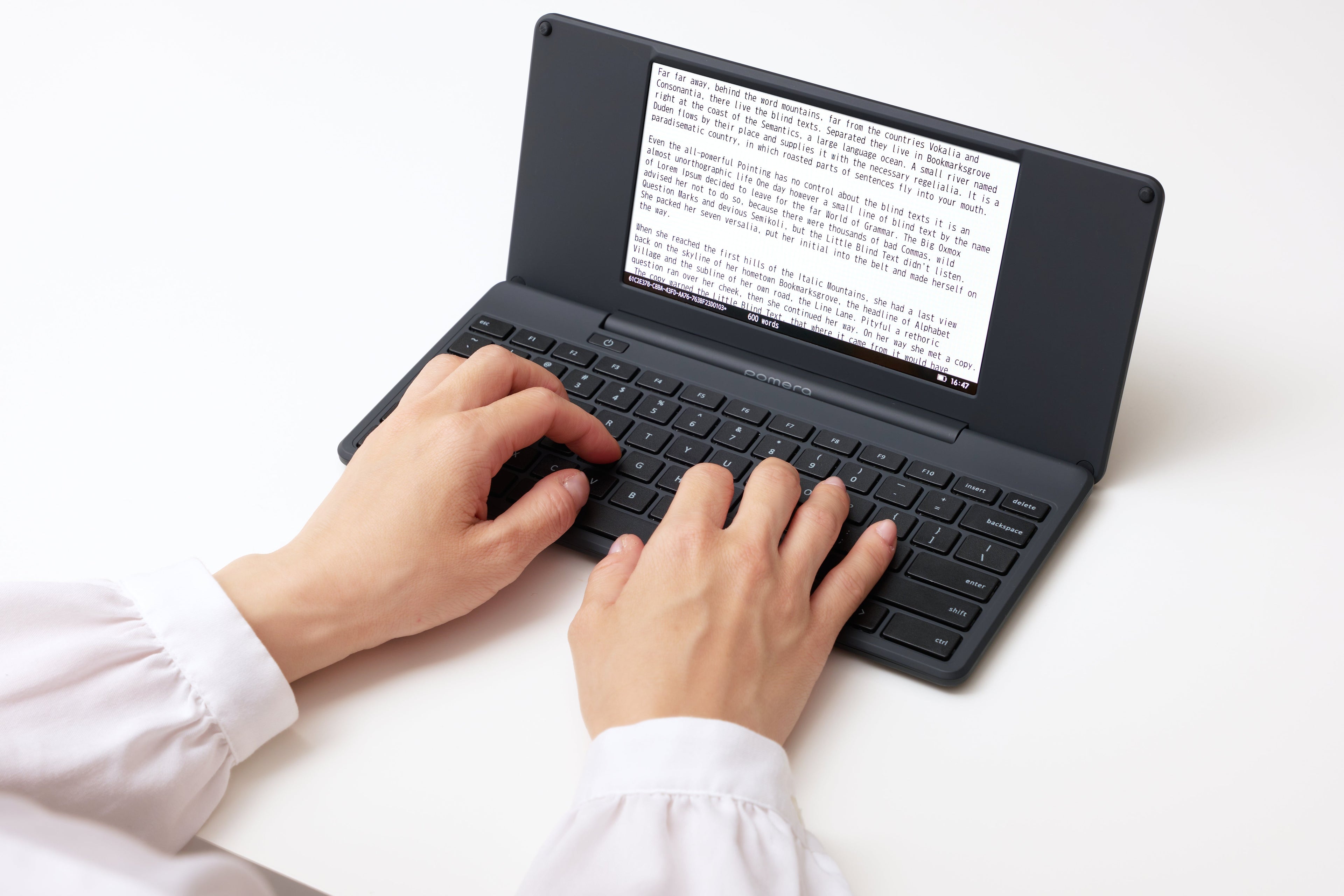 pomera - Full-Suite Typewriter For Focused Writing Includes Screen Protector Film pomera - A digital typewriter built for deep focus.