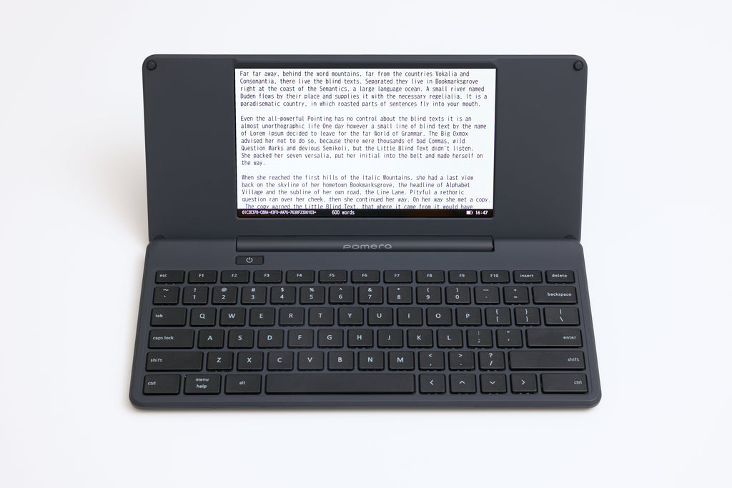 pomera - Full-Suite Typewriter For Focused Writing Includes Screen Protector Film pomera - A digital typewriter built for deep focus.