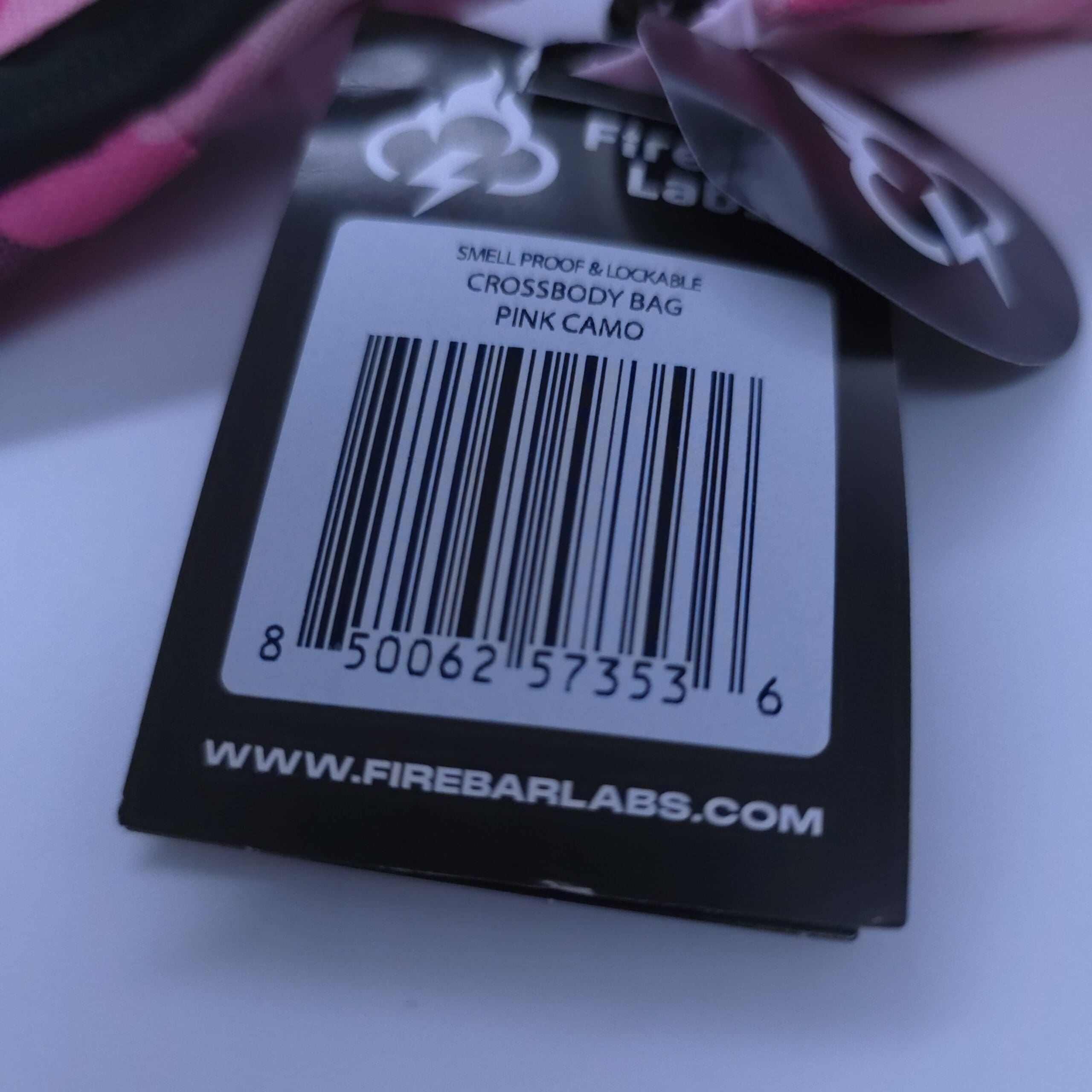 Essential Smell Proof Crossbody Bag - Fashionable, Discreet + Hidden Lock (FireBar Labs x PBAL) Safely Fashion Powered by FireBar Labs