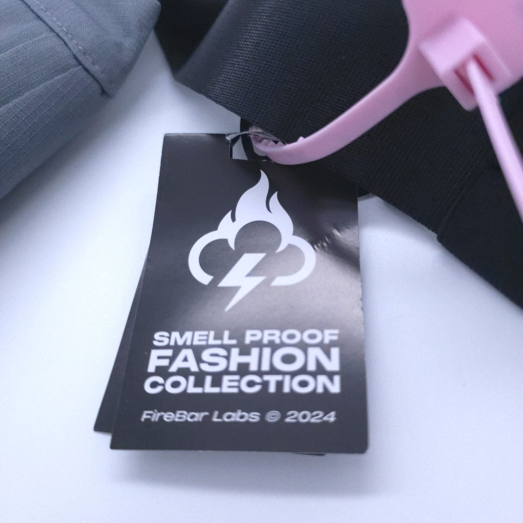 Essential Smell Proof Fanny Pack / Shoulder Bag - Fashionable, Discreet + Hidden Lock (FireBar Labs x PBAL) Safely Fashion Powered by FireBar Labs