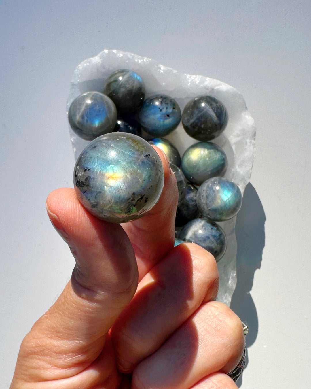 Labradorite Mini Spheres AAA Baltic Mermaid