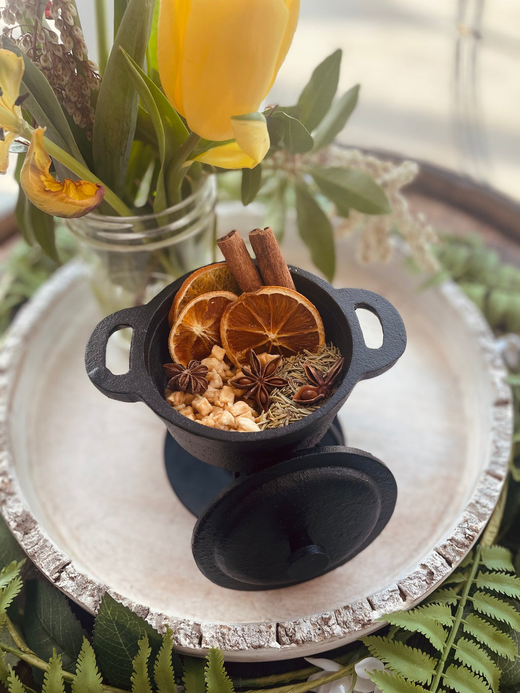 Cozy Home Simmer Pot Blend Sage & Stone Apothecary