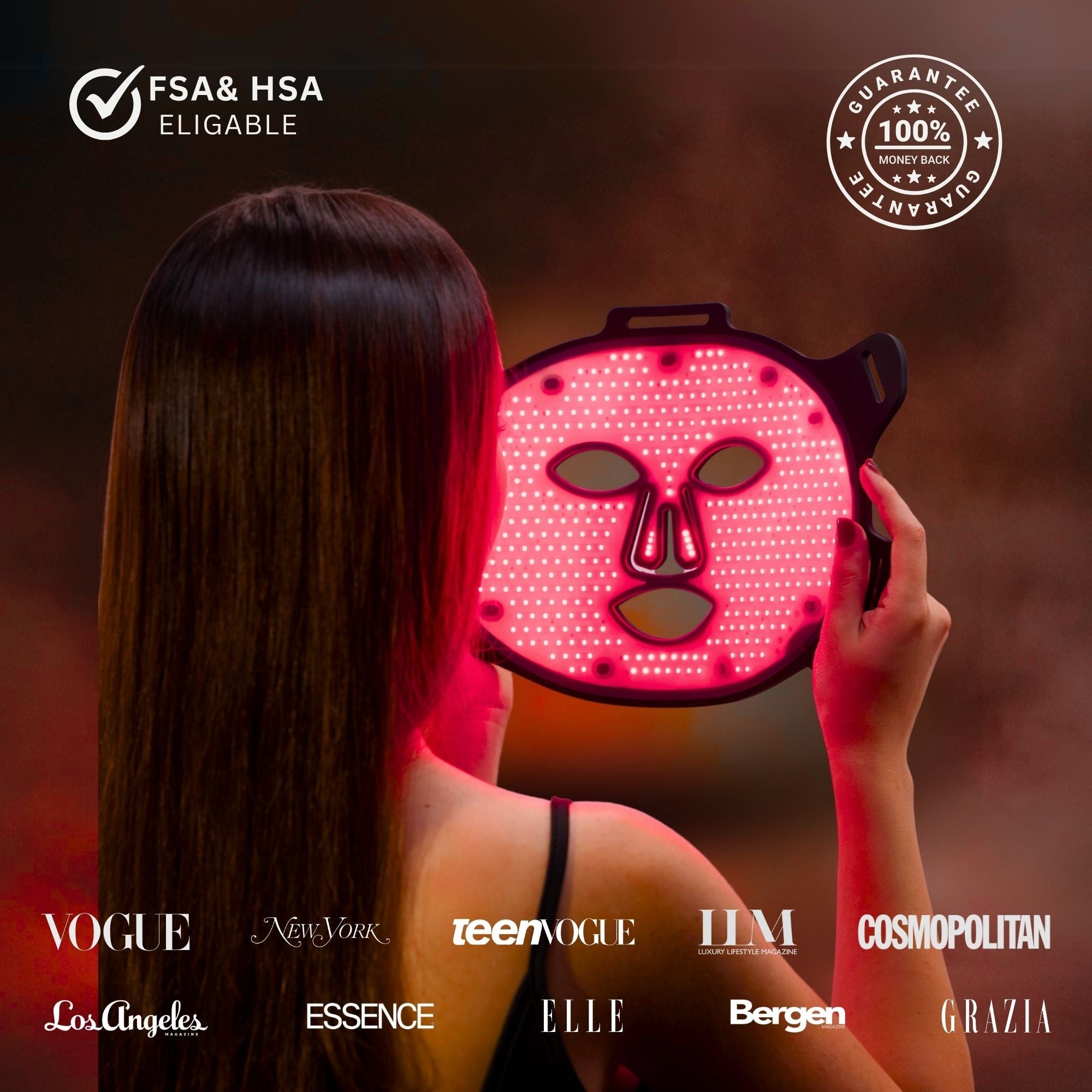 VISO - FDA Certified Red Light Therapy Mask Lumara