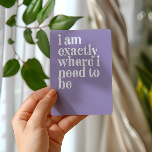 Anxiety Relief Affirmation Cards, Deck of 16 RITZY ROSE