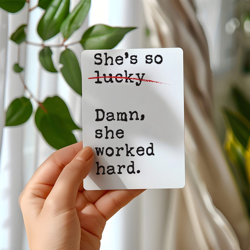 Entrepreneur Affirmation Cards, Deck of 16 RITZY ROSE