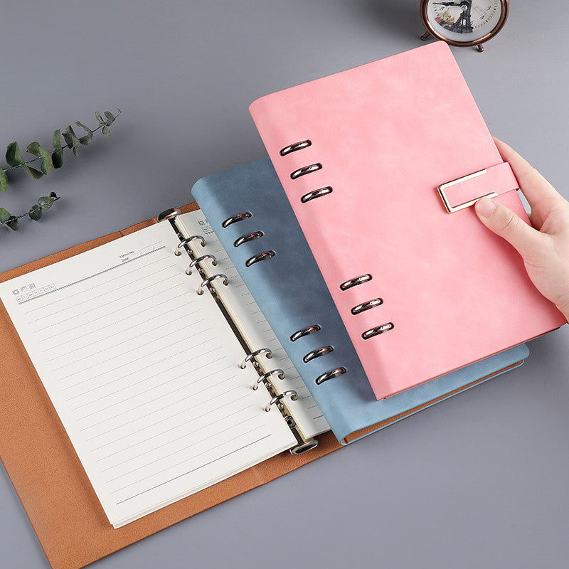 A5 Notebook Loose-leaf Removable Notepad Business Office Meeting My Store
