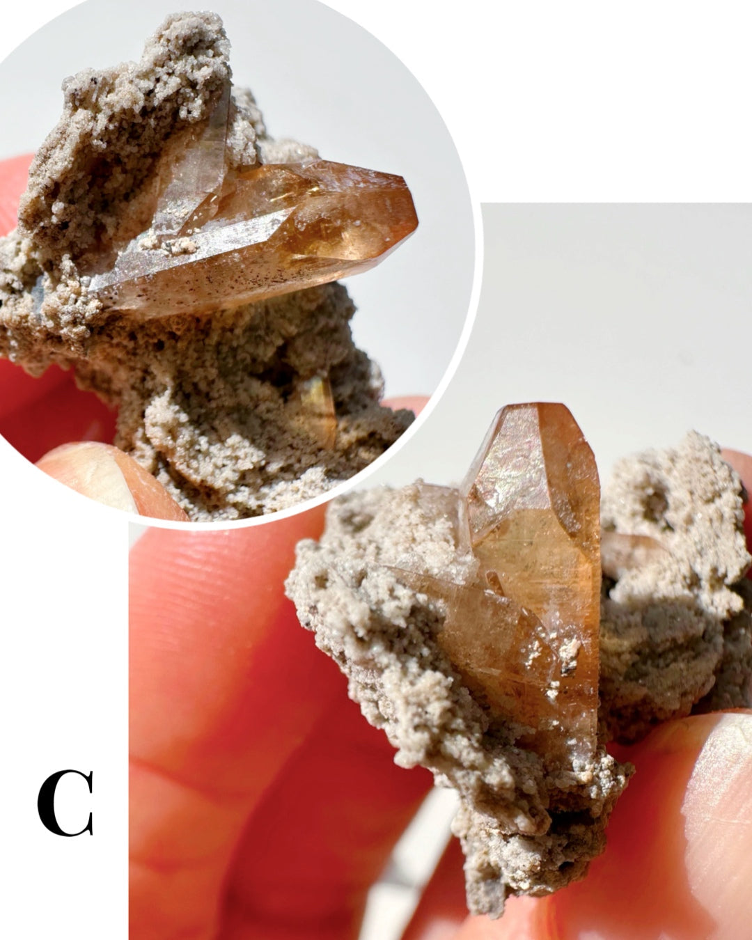 Natural Topaz from Zacatecas, Mexico Baltic Mermaid