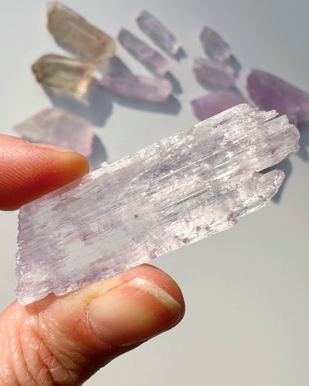 Raw Kunzite Baltic Mermaid