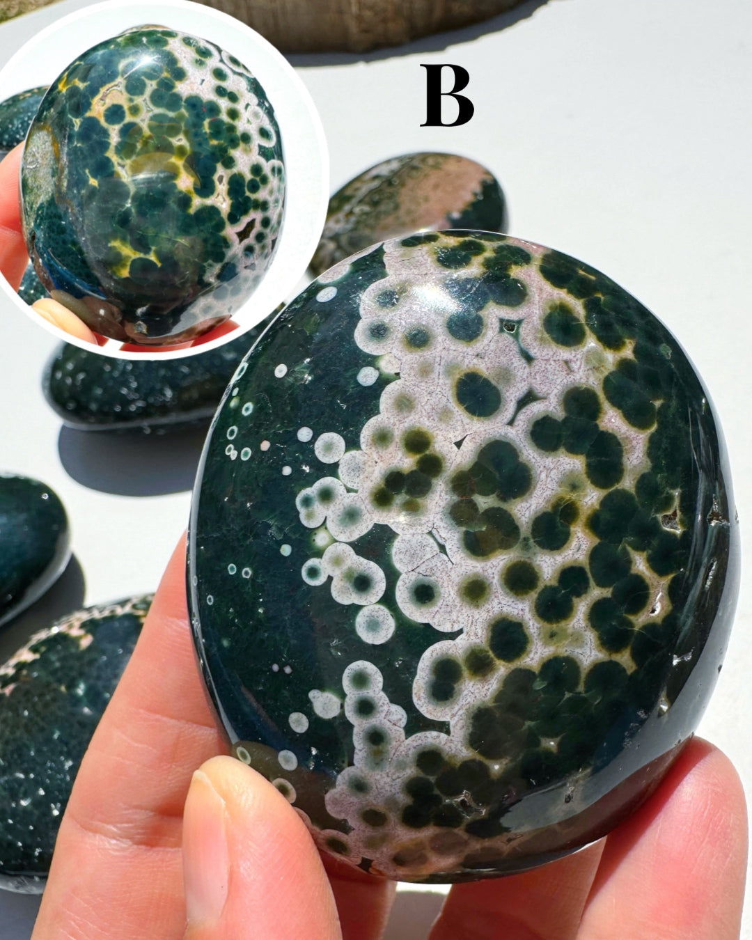 Ocean Jasper Palm Stones Baltic Mermaid