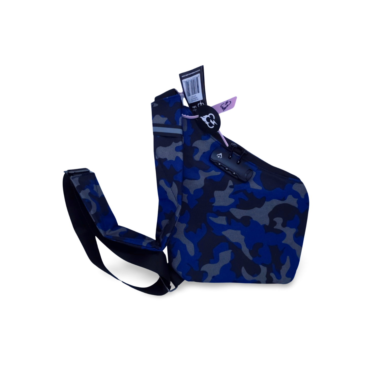 Essential Smell Proof Crossbody Bag - Fashionable, Discreet + Hidden Lock (FireBar Labs x PBAL) Safely Fashion Powered by FireBar Labs