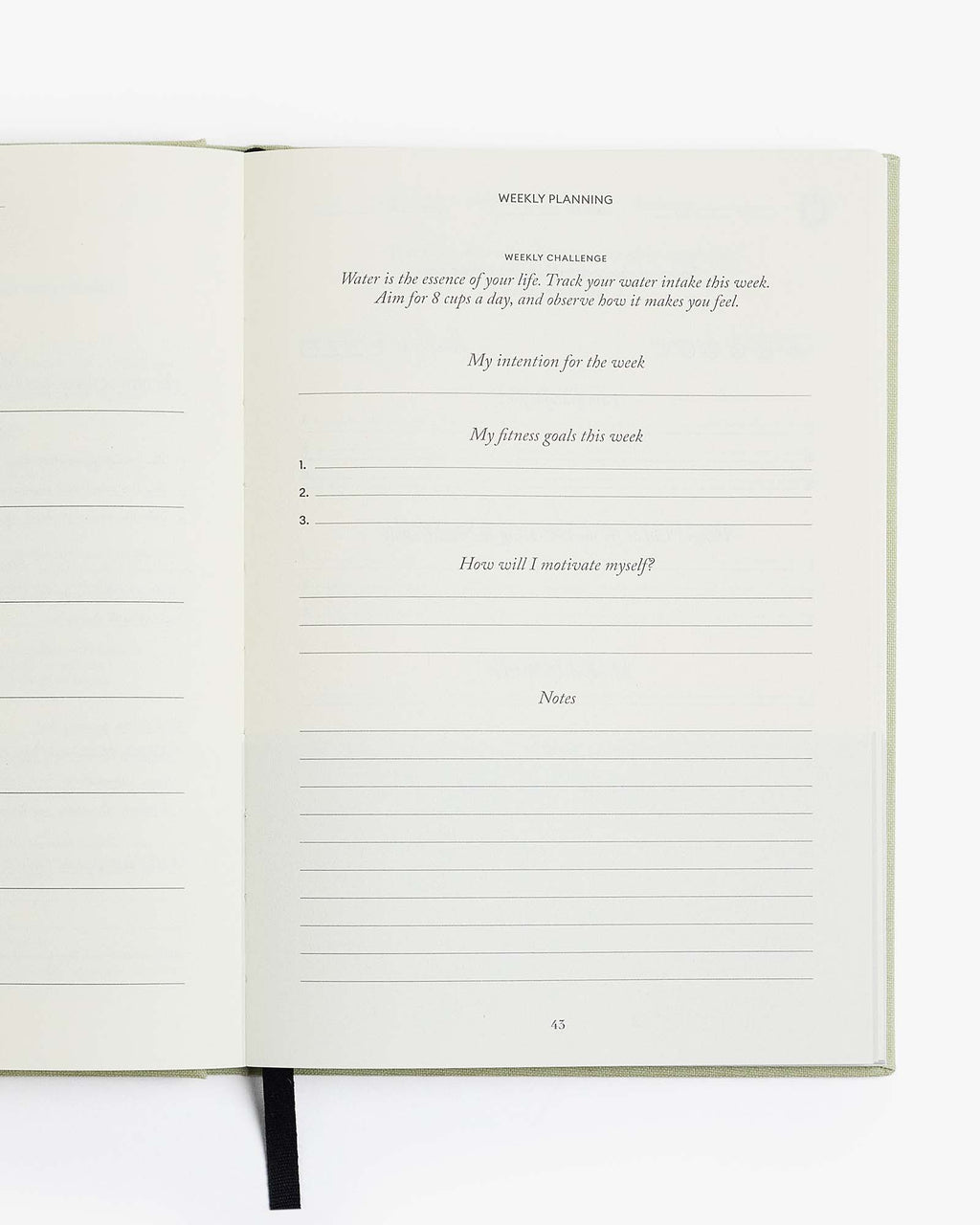 The Five Minute Journal Health & Fitness Edition Intelligent Change