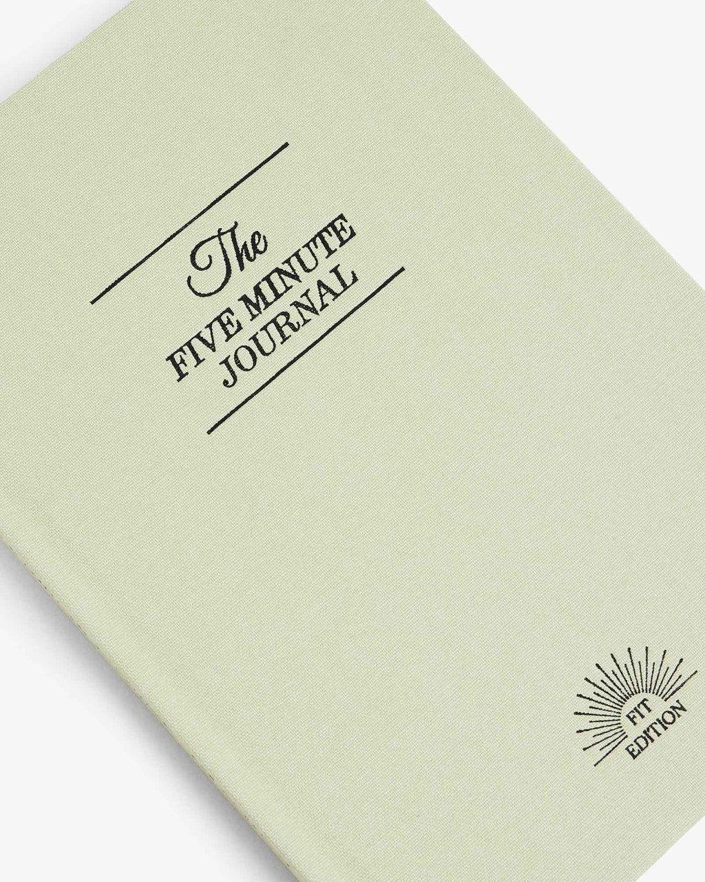 The Five Minute Journal Health & Fitness Edition Intelligent Change