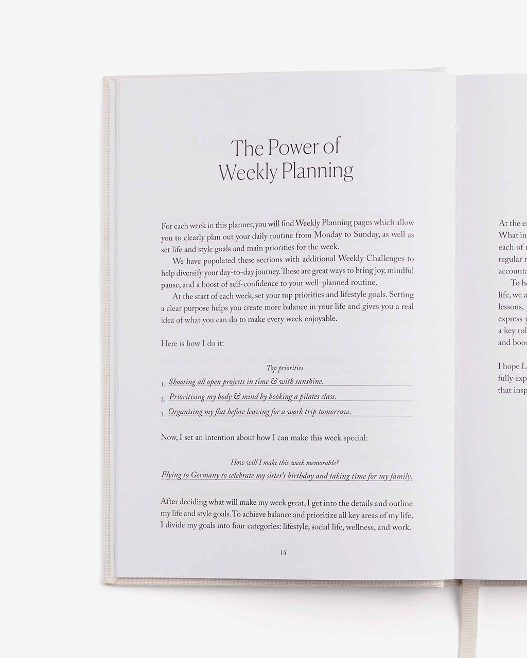 LIFE&Style Planner - Off-White Intelligent Change