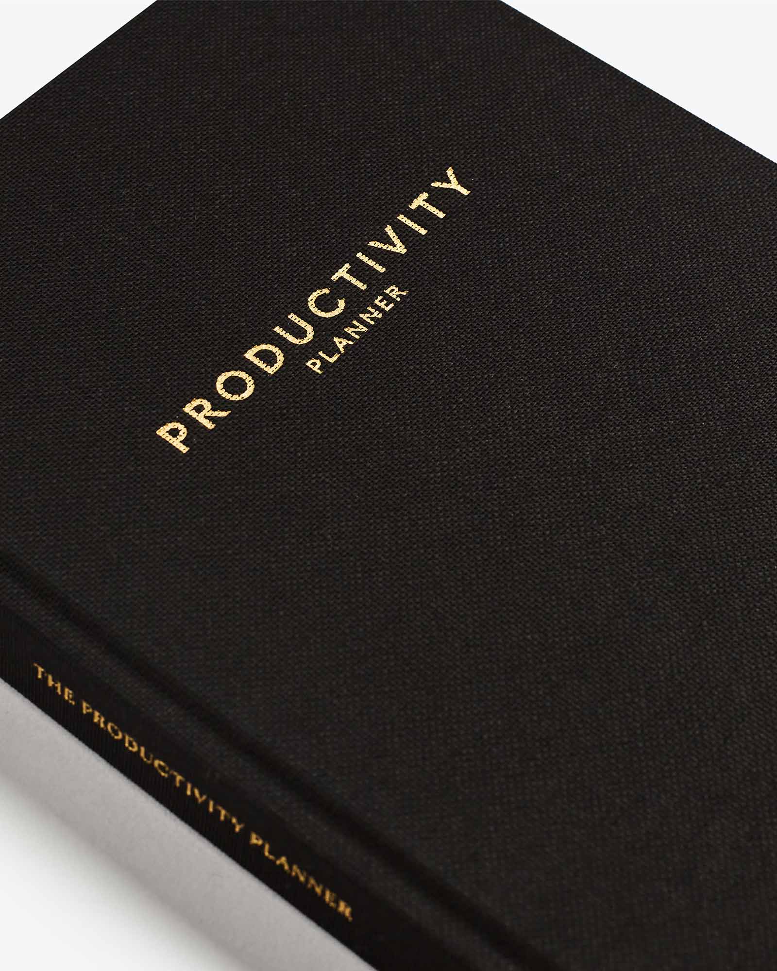 Productivity Planner - Black Intelligent Change