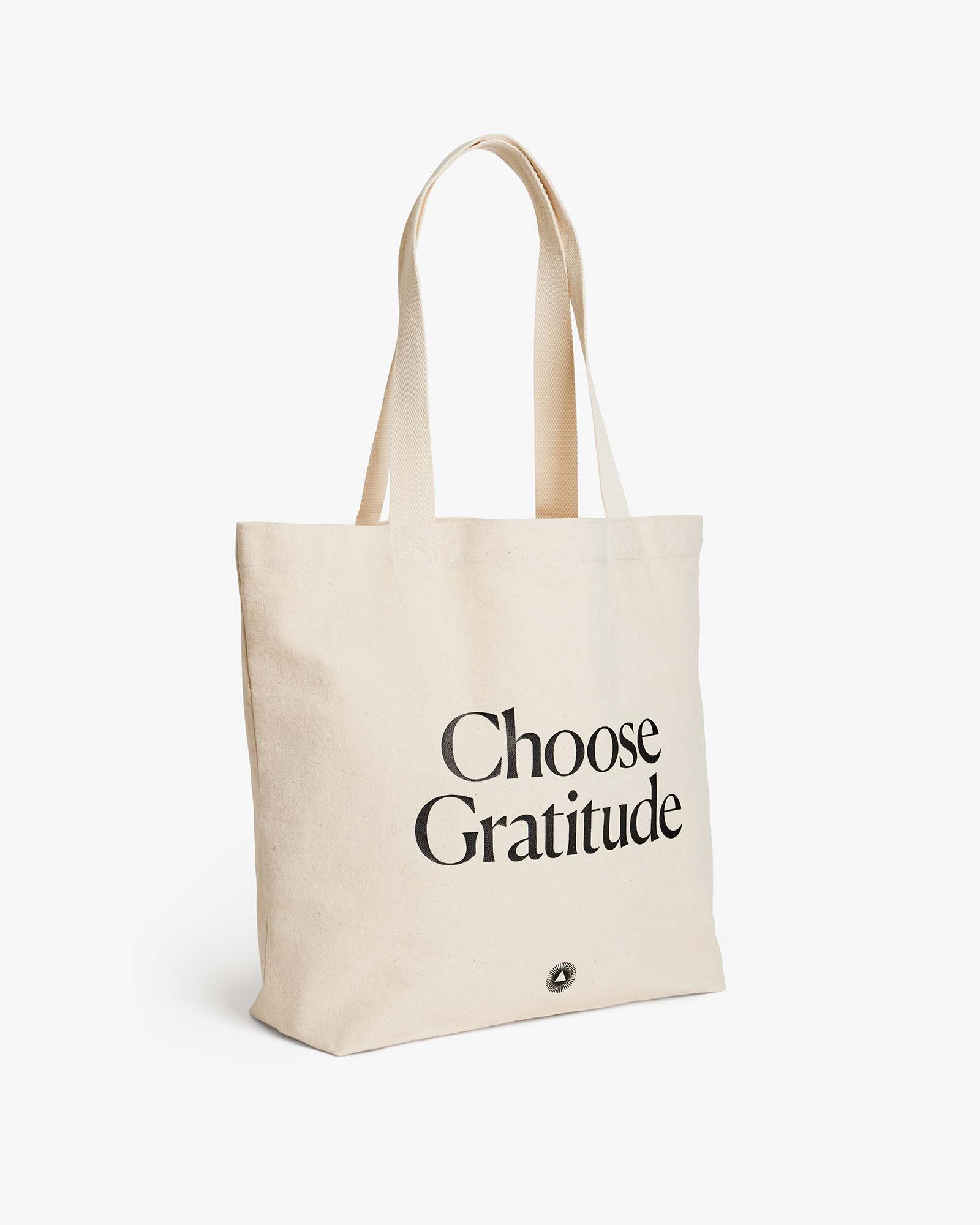 Organic Cotton Tote Bag – Choose Gratitude Intelligent Change