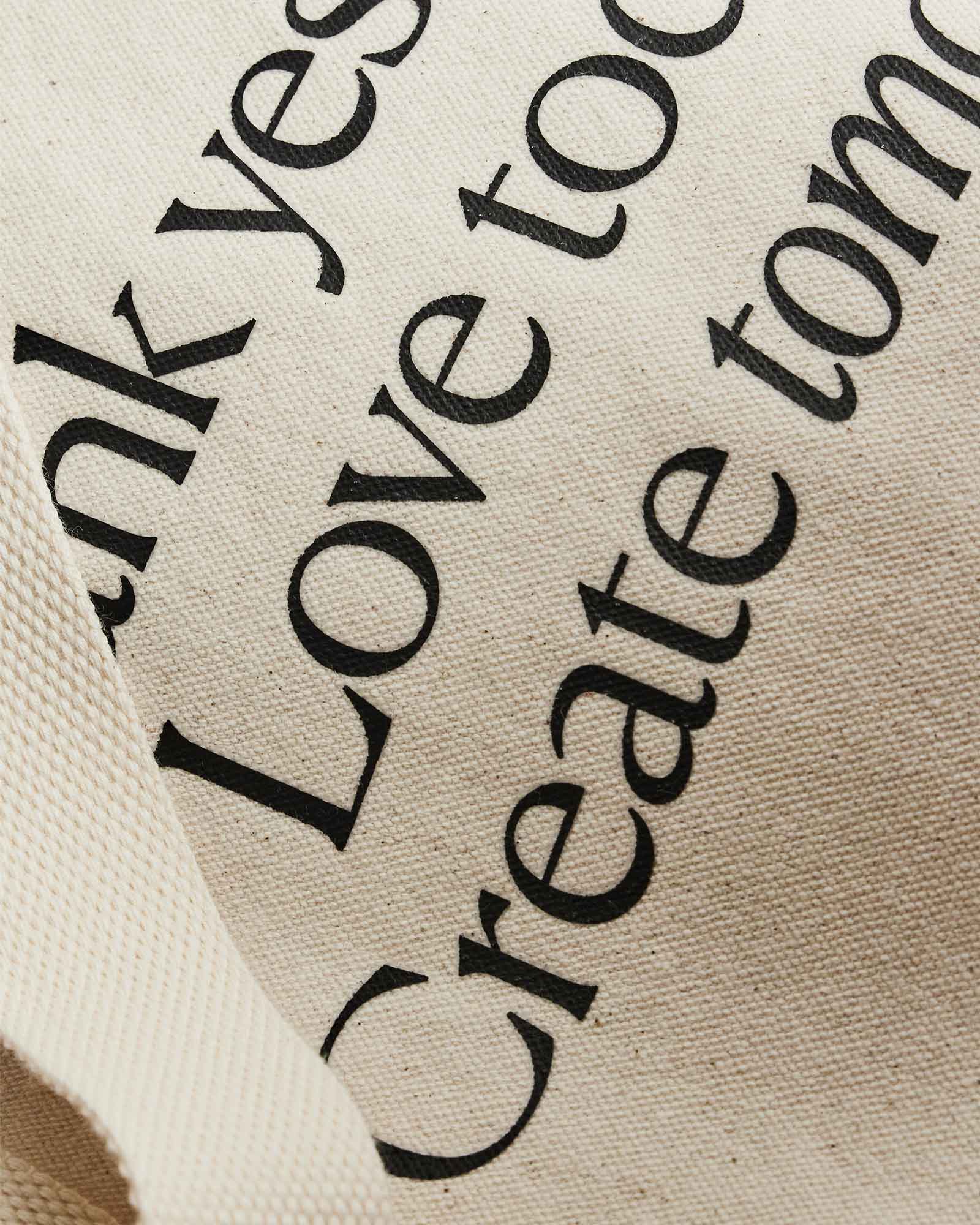 Organic Cotton Tote Bag – Choose Gratitude Intelligent Change