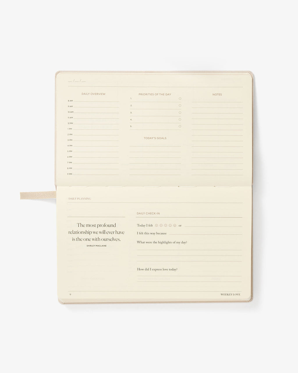 The Weekly Love Planner Intelligent Change