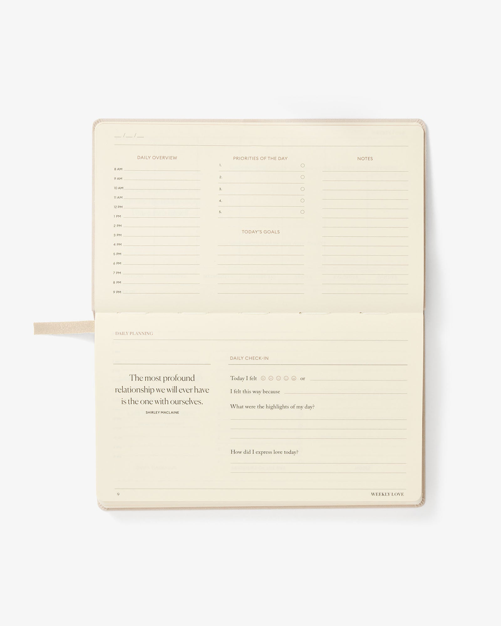 The Weekly Love Planner Intelligent Change