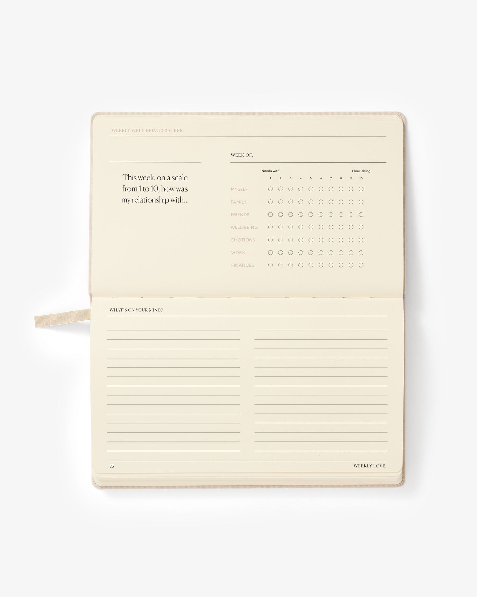 The Weekly Love Planner Intelligent Change