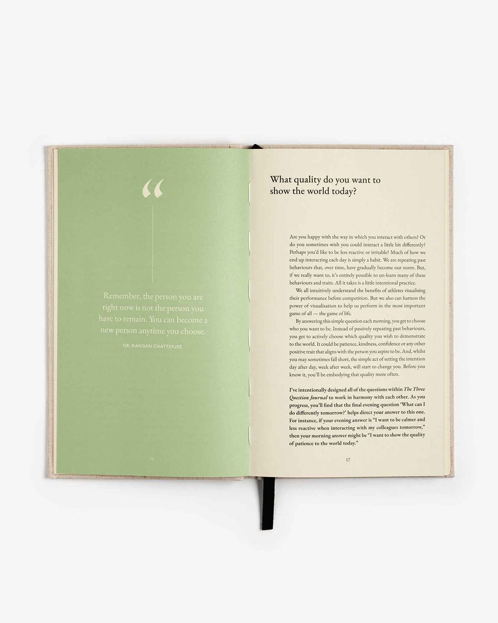The Three Question Journal - Green Intelligent Change
