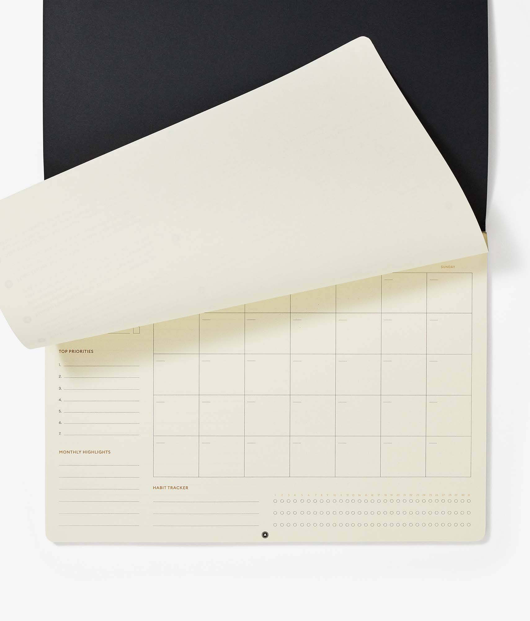 Productivity Monthly Desk Pad Intelligent Change