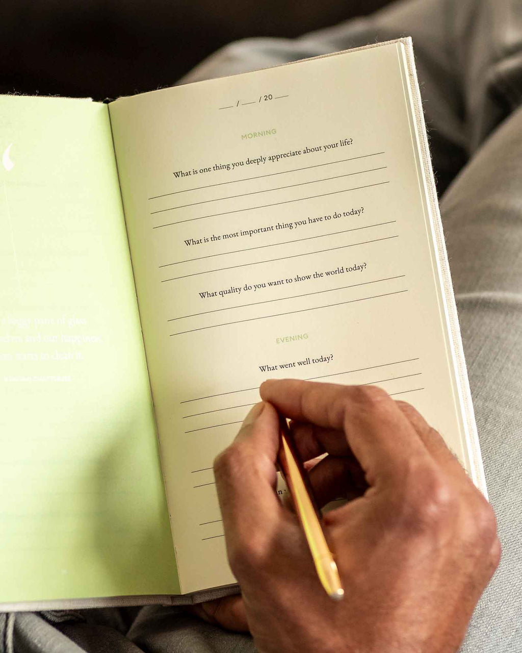 The Three Question Journal - Exclusive Intelligent Change