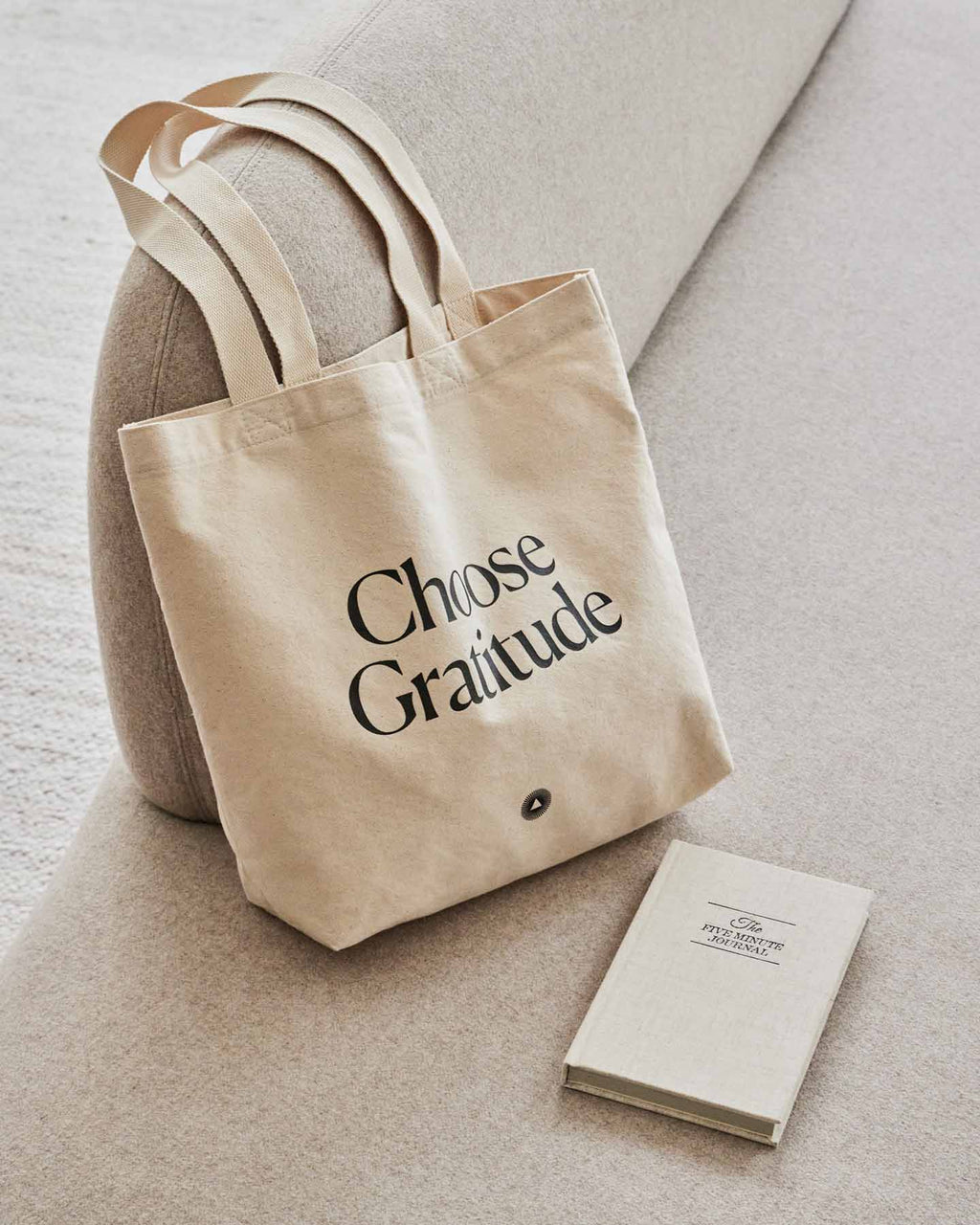 Organic Cotton Tote Bag – Choose Gratitude Intelligent Change