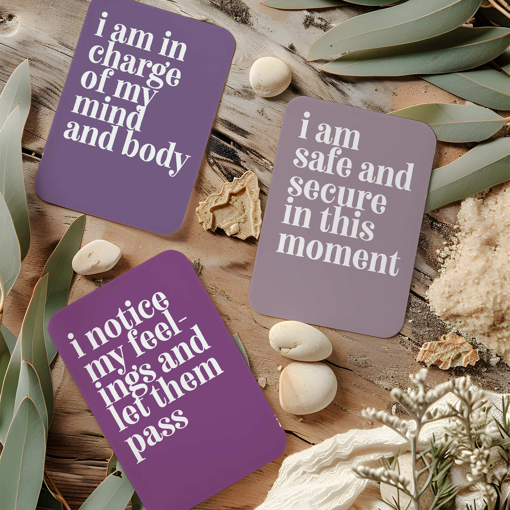 Anxiety Relief Affirmation Cards, Deck of 16 RITZY ROSE