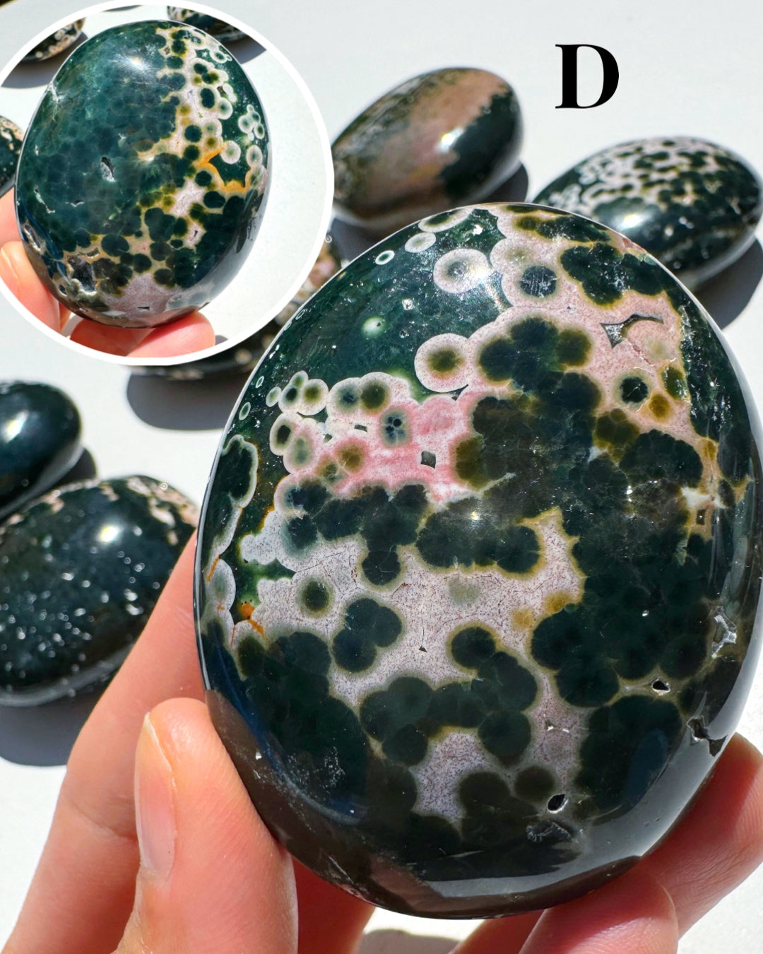 Ocean Jasper Palm Stones Baltic Mermaid