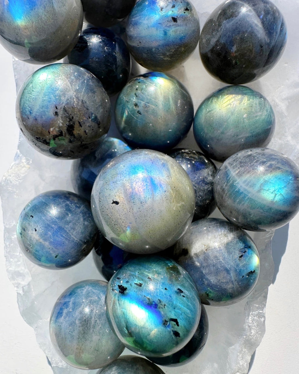 Labradorite Mini Spheres AAA Baltic Mermaid