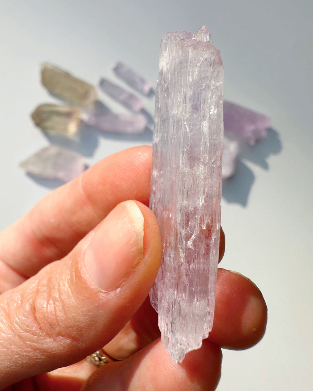 Raw Kunzite Baltic Mermaid