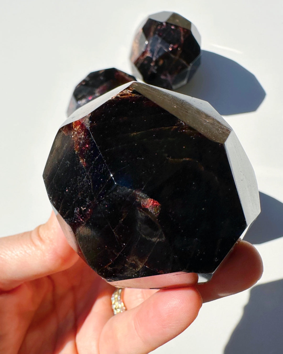 Almandine Garnet - AAA Baltic Mermaid