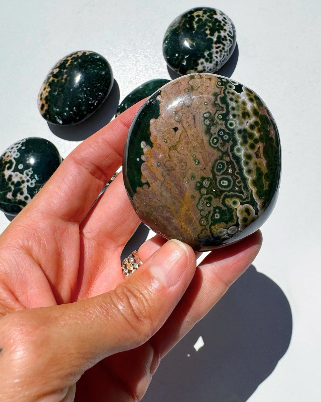 Ocean Jasper Palm Stones Baltic Mermaid
