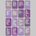 Anxiety Relief Affirmation Cards, Deck of 16 RITZY ROSE